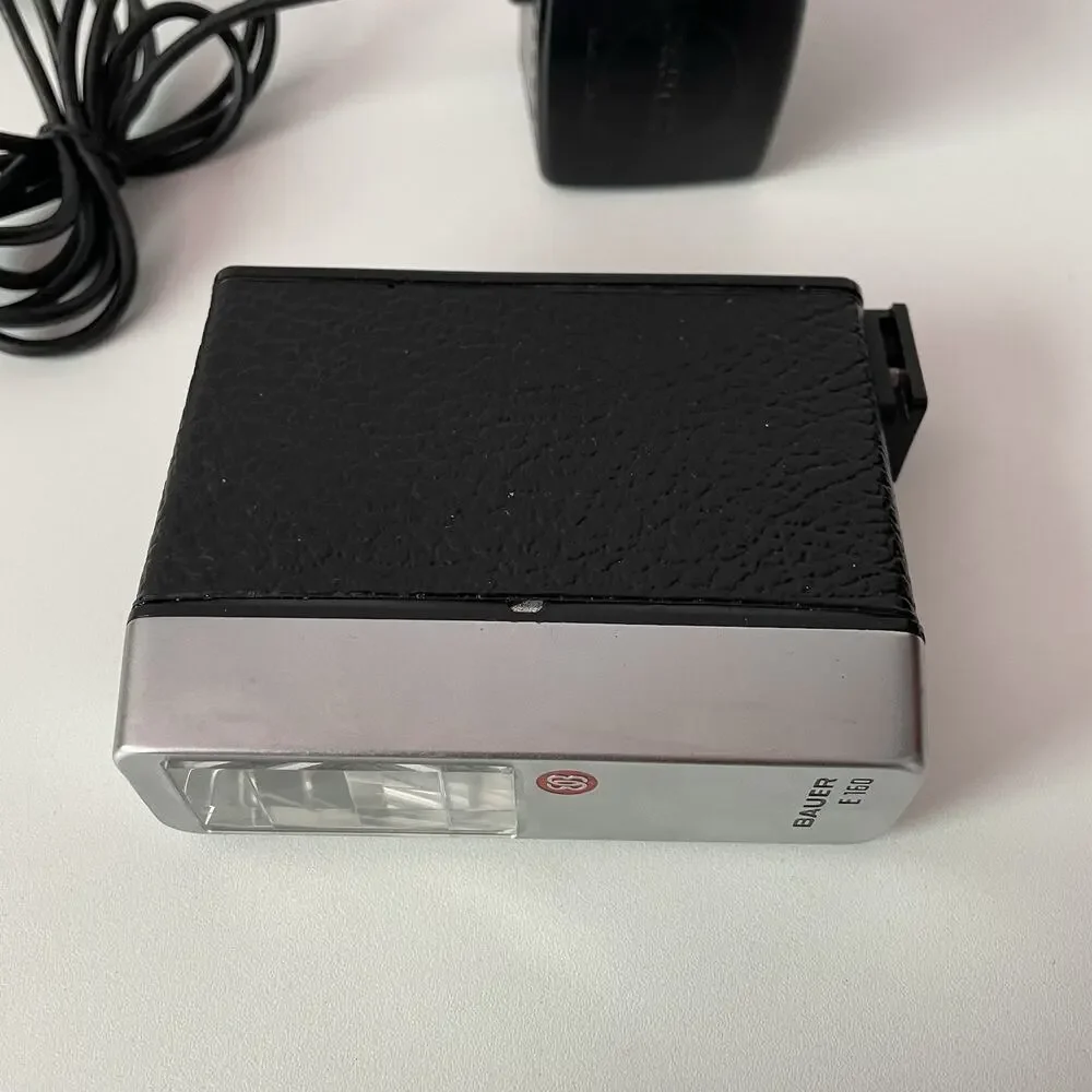 Bauer E 160 Ultrablitz Robert Bosch Elektronik Flash Made In Germany UNTESTED